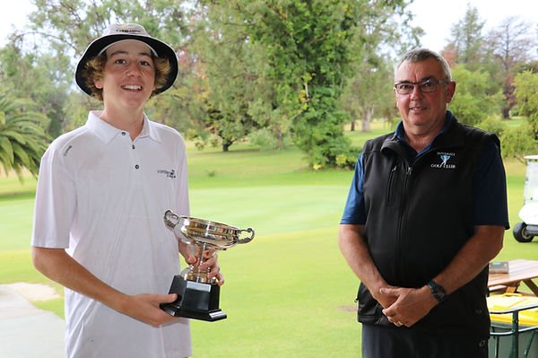 Ben Butler with President Bob Watson.JPG